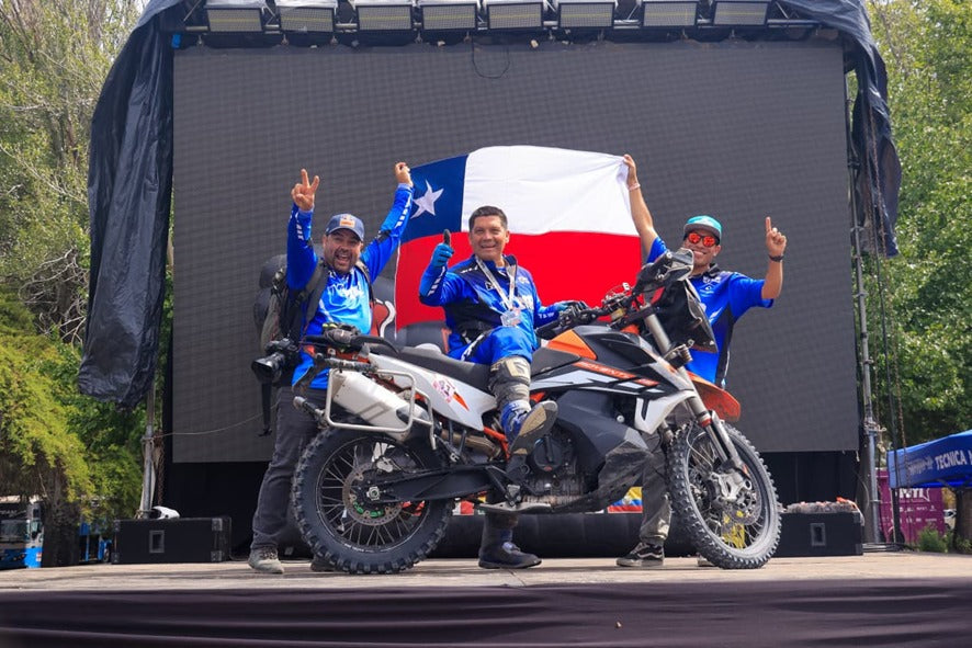 John Medina debuta en el SARR con triunfo en la categoría M3/Motos Big Trail