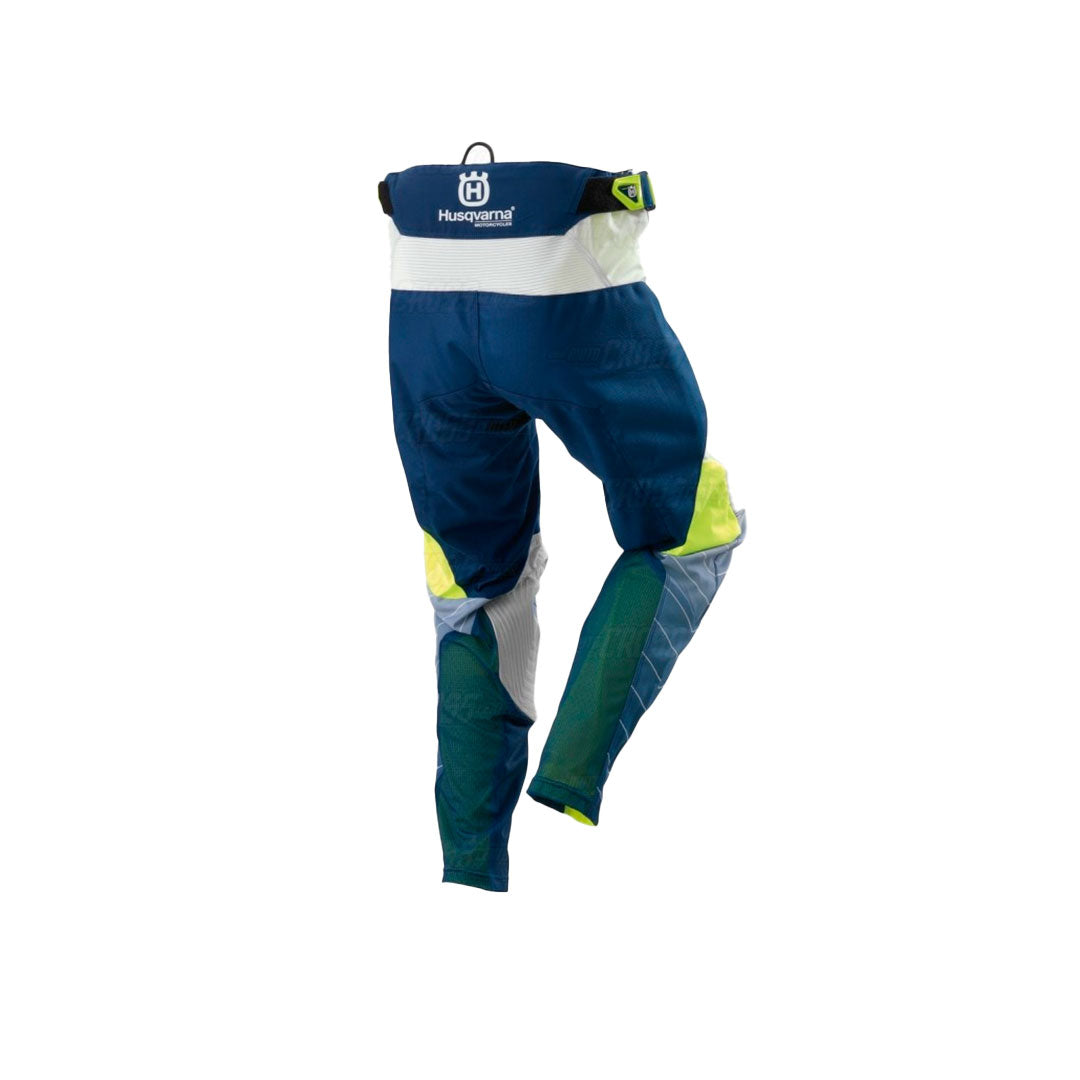 Pantalón Moto Husqvarna railed white