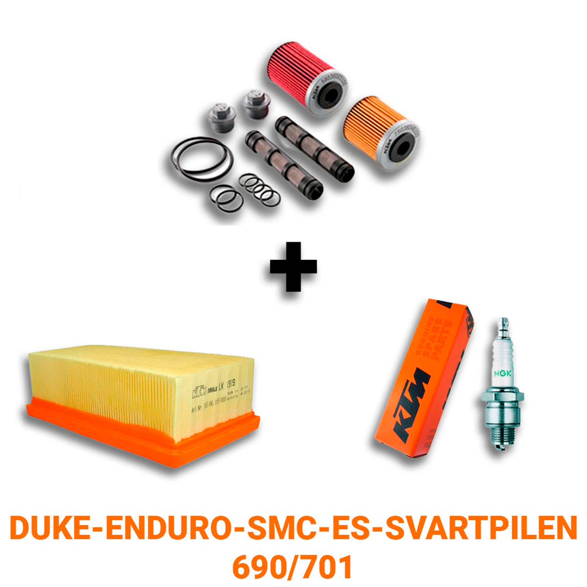 Kit de mantencion 15.000KM KTM-HQV 690/701