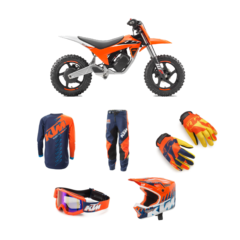Mini Moto KTM SX-E2 + Equipo KTM de Regalo