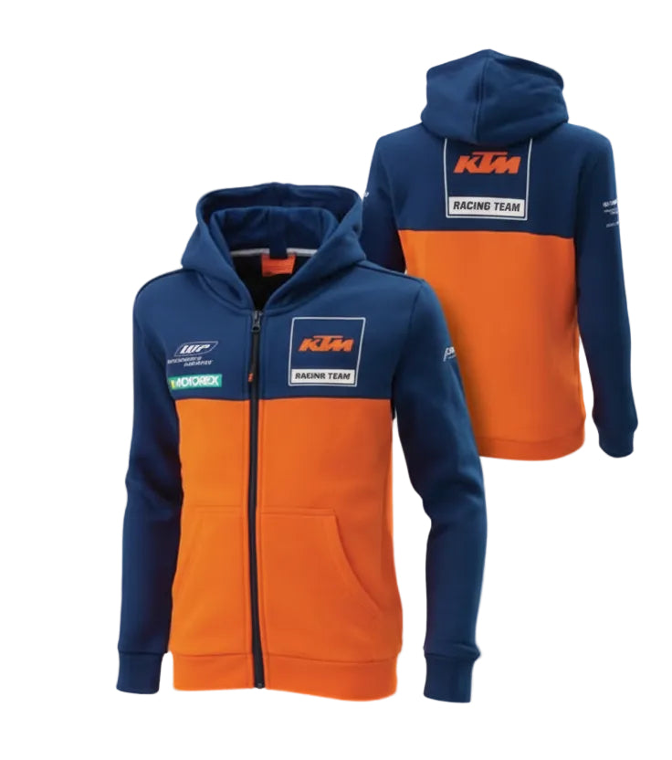 POLERON CON CIERRE NIÑO KTM 52/L