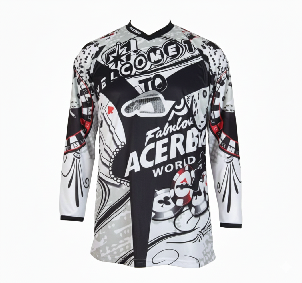 CAMISETA MX GAMBLER NEGRO