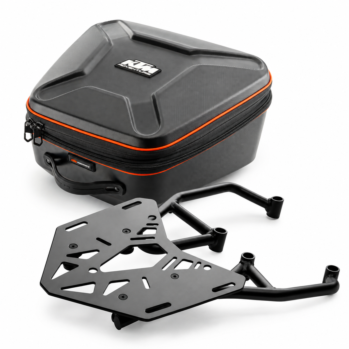 Kit Oferta Parrilla Trasera + Top Case KTM 25L de Regalo