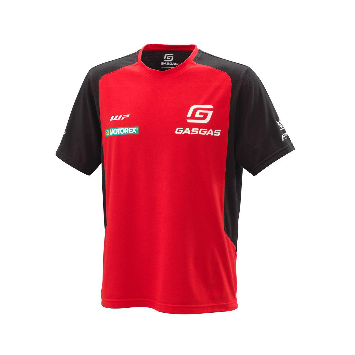Polera equipo GASGAS: Comodidad y durabilidad excepcionales con mezcla de poliéster, algodón y elastano. Listo para la acción en cualquier momento.