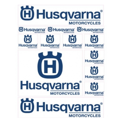 SET DE STICKERS HUSQVARNA