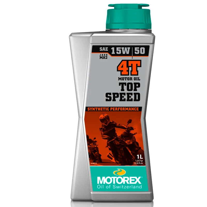 Aceite de Motor MOTOREX Top Speed 4T 15W/50 1LT