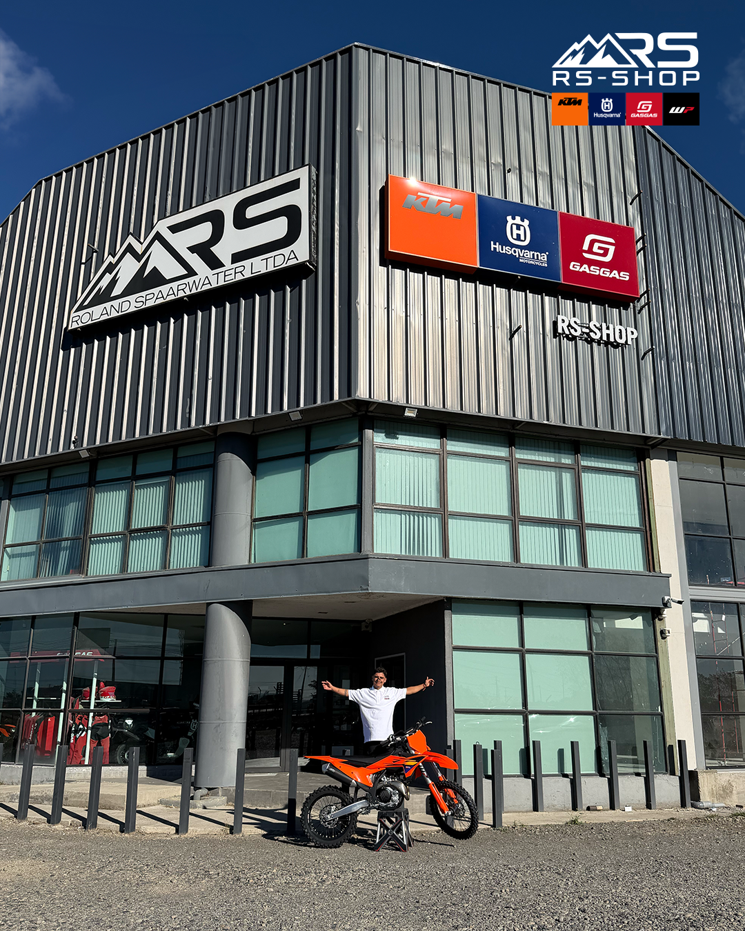 RS-Shop renueva en KTM a Matías Pavez, flamante Campeón Nacional de Motocross