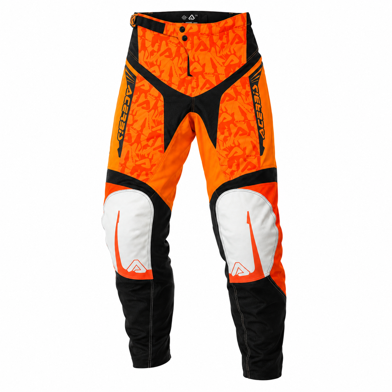 Pantalón de Moto Acerbis Impact Naranjo