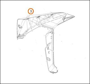 Carenado interior RHJY181347 ADV