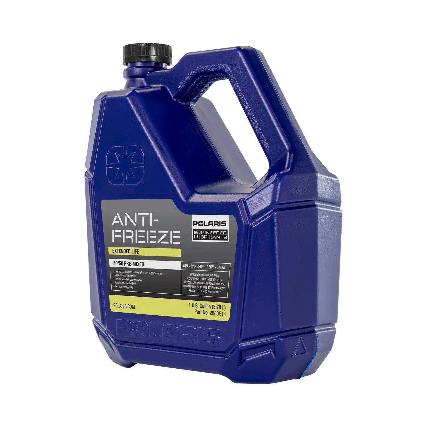 Anticongelante de larga duración premezclado 50/50 para sistemas de refrigeración de aluminio para motos de nieve y vehículos todoterreno