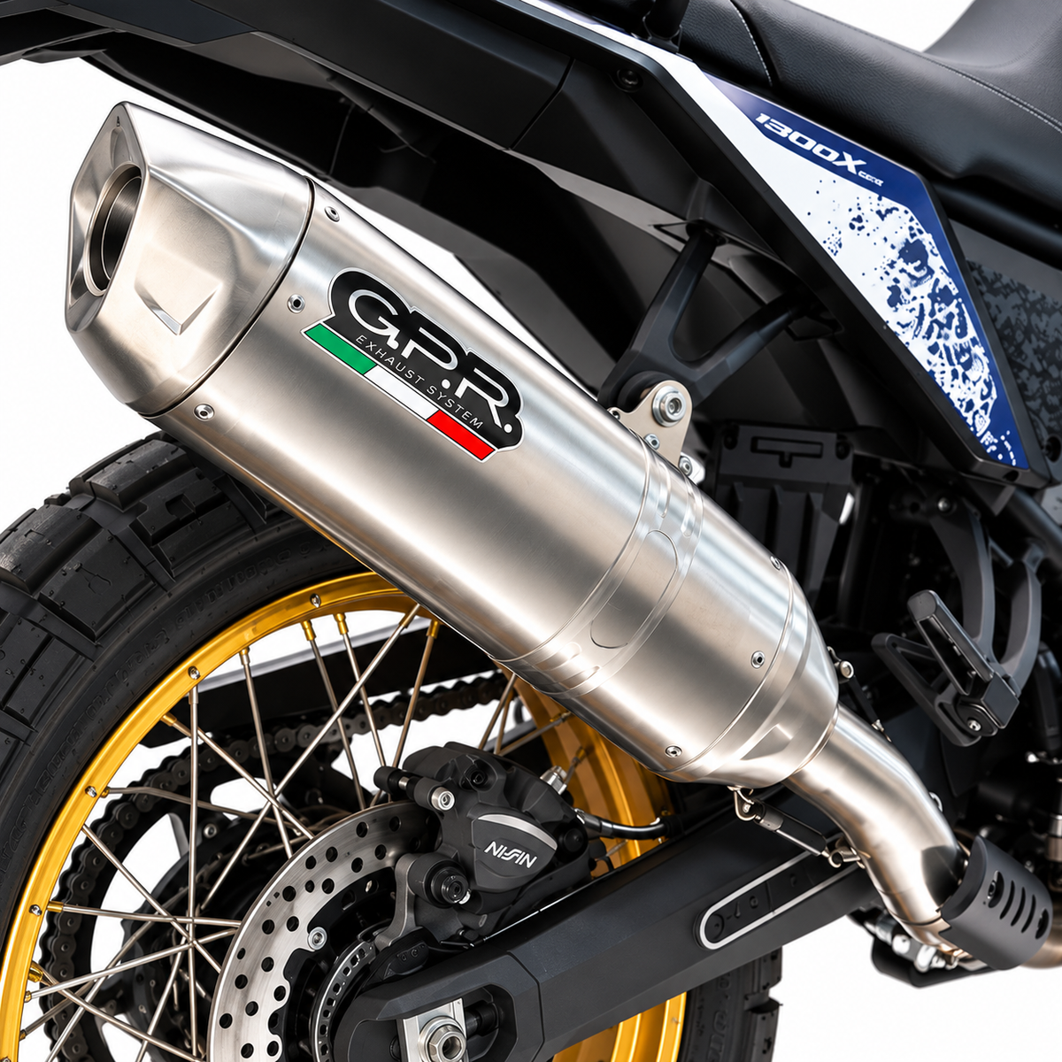 Escape GPR Furore X Inox Slip-On Voge DS 800 Rally