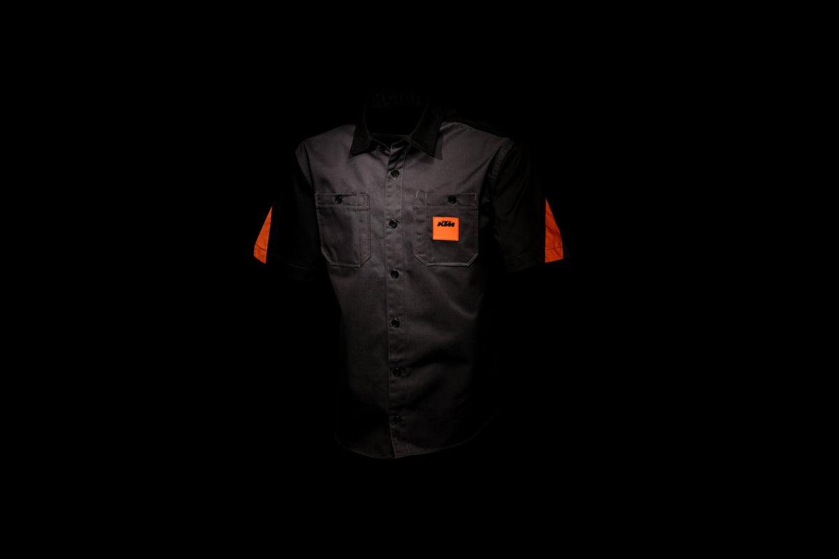 Polera KTM Mechanic Negro
