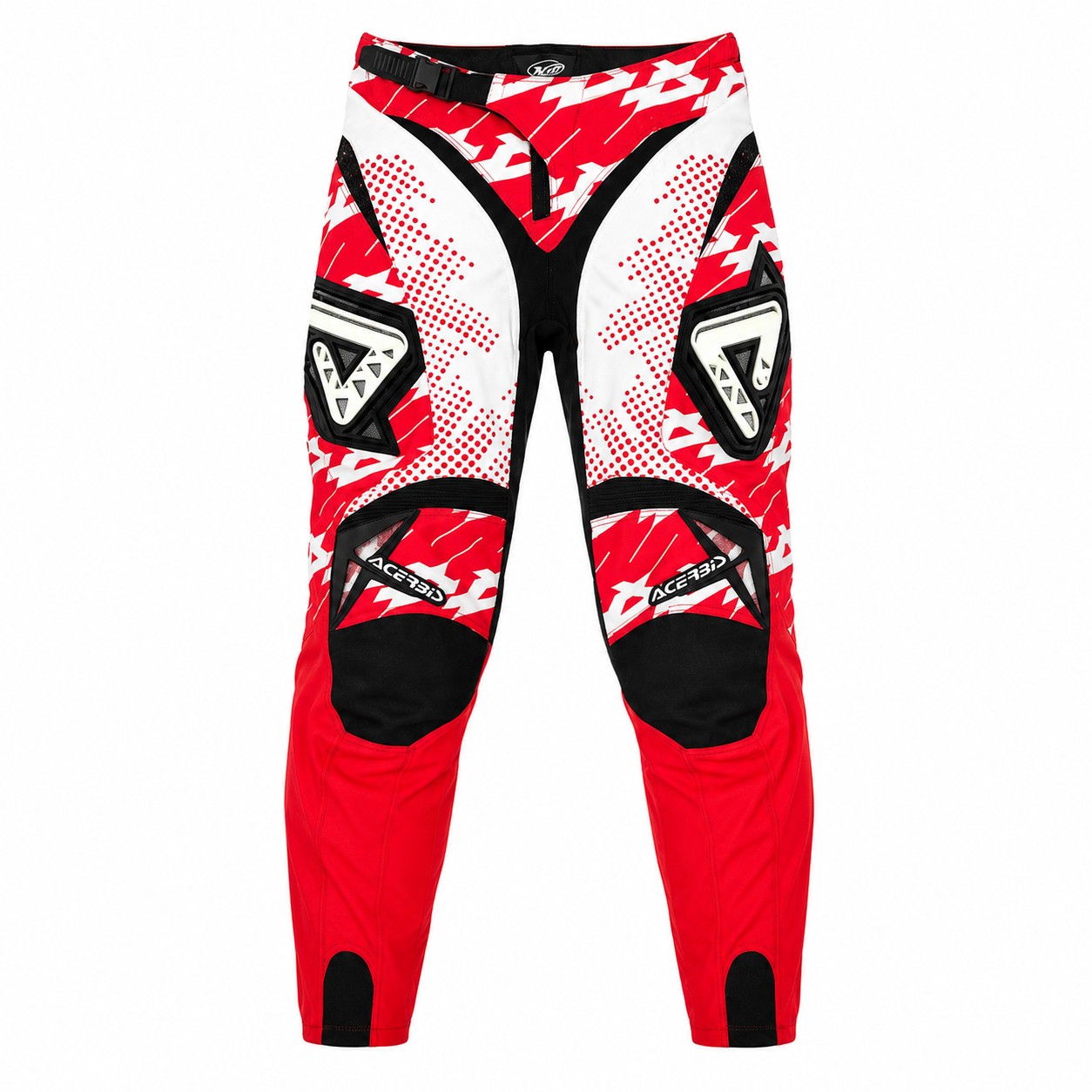 Pantalón de Moto Acerbis Impact Rojo