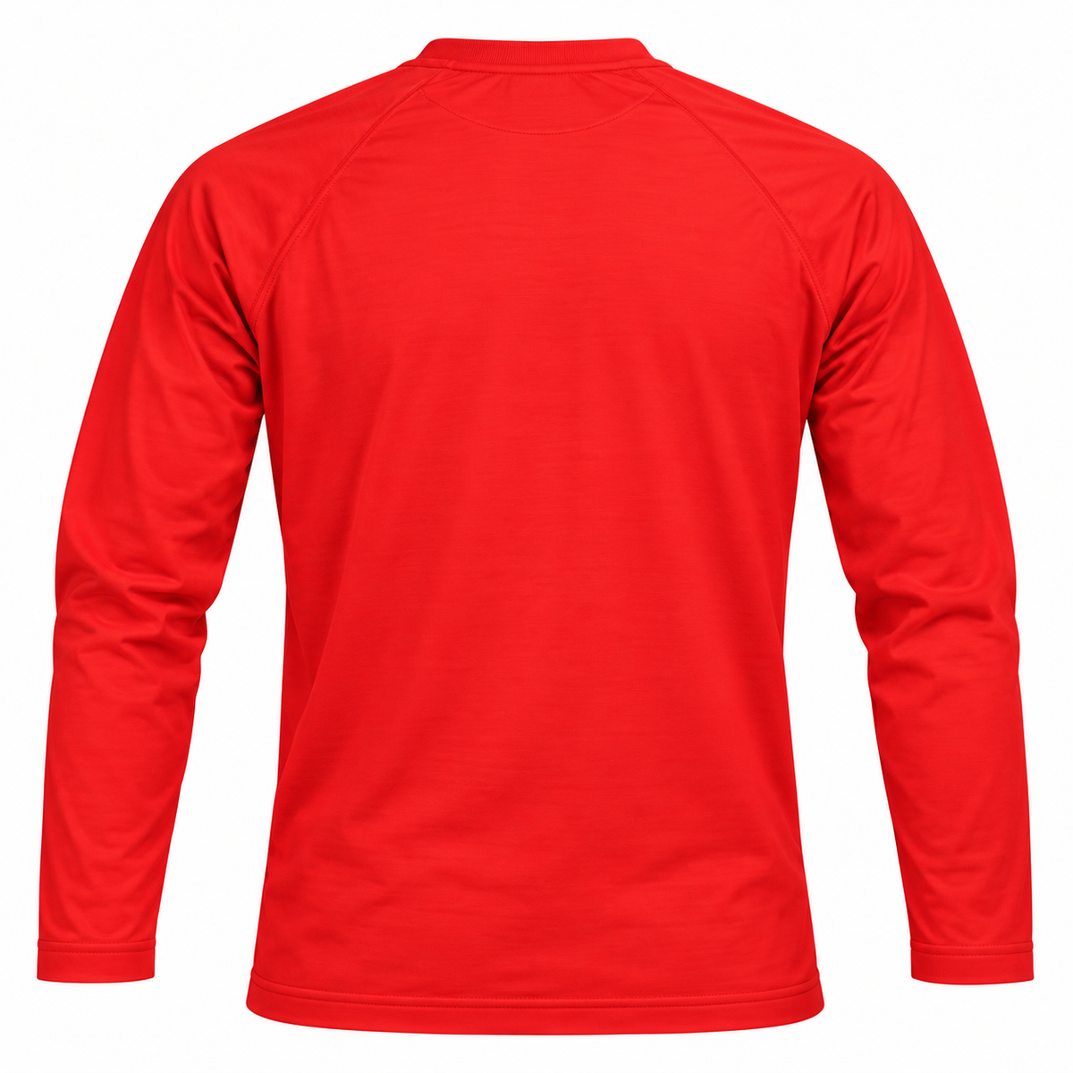 Polera Acerbis Corporativa Manga Larga Roja