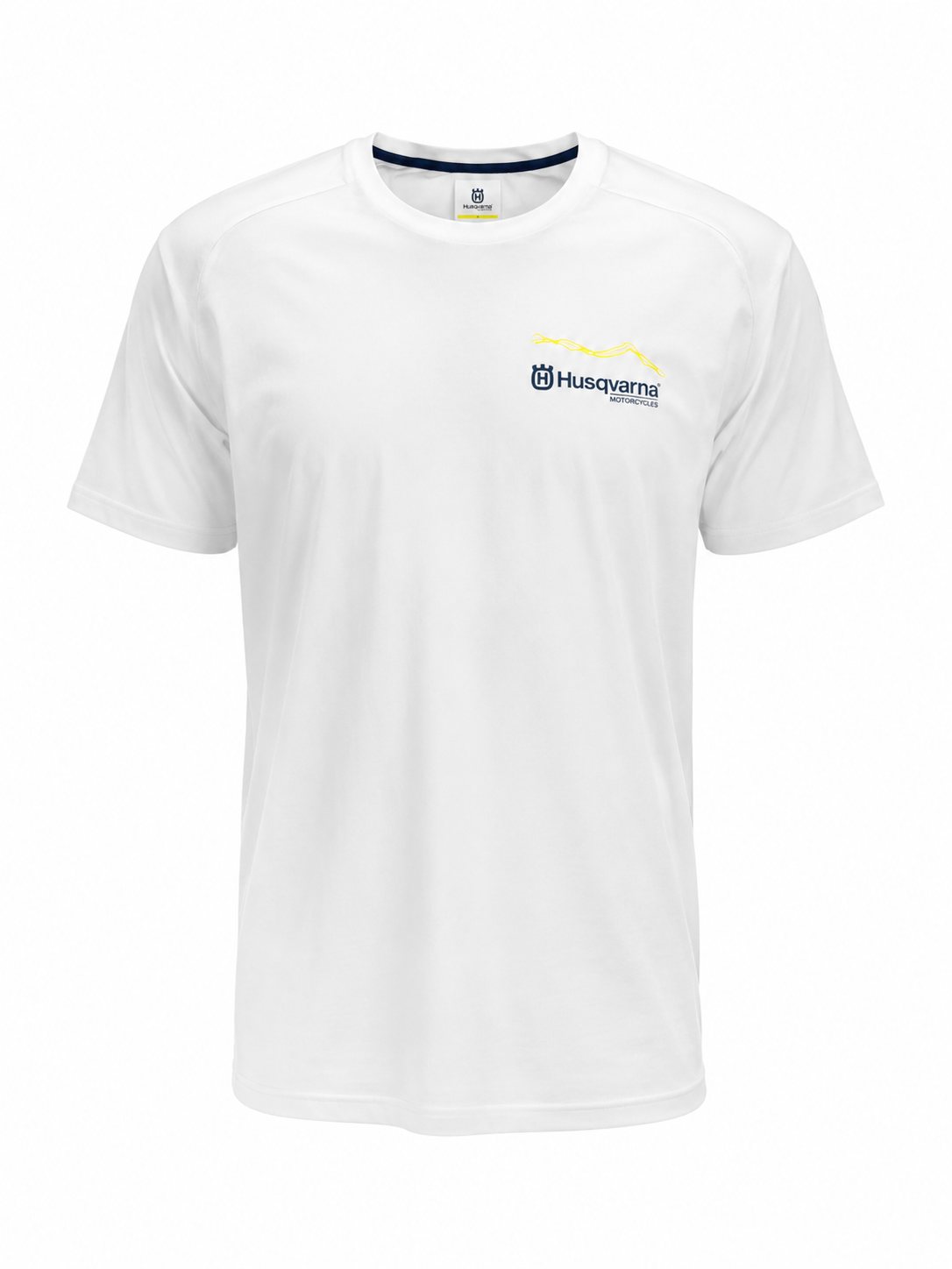 Polera Husqvarna Never follow Hombre