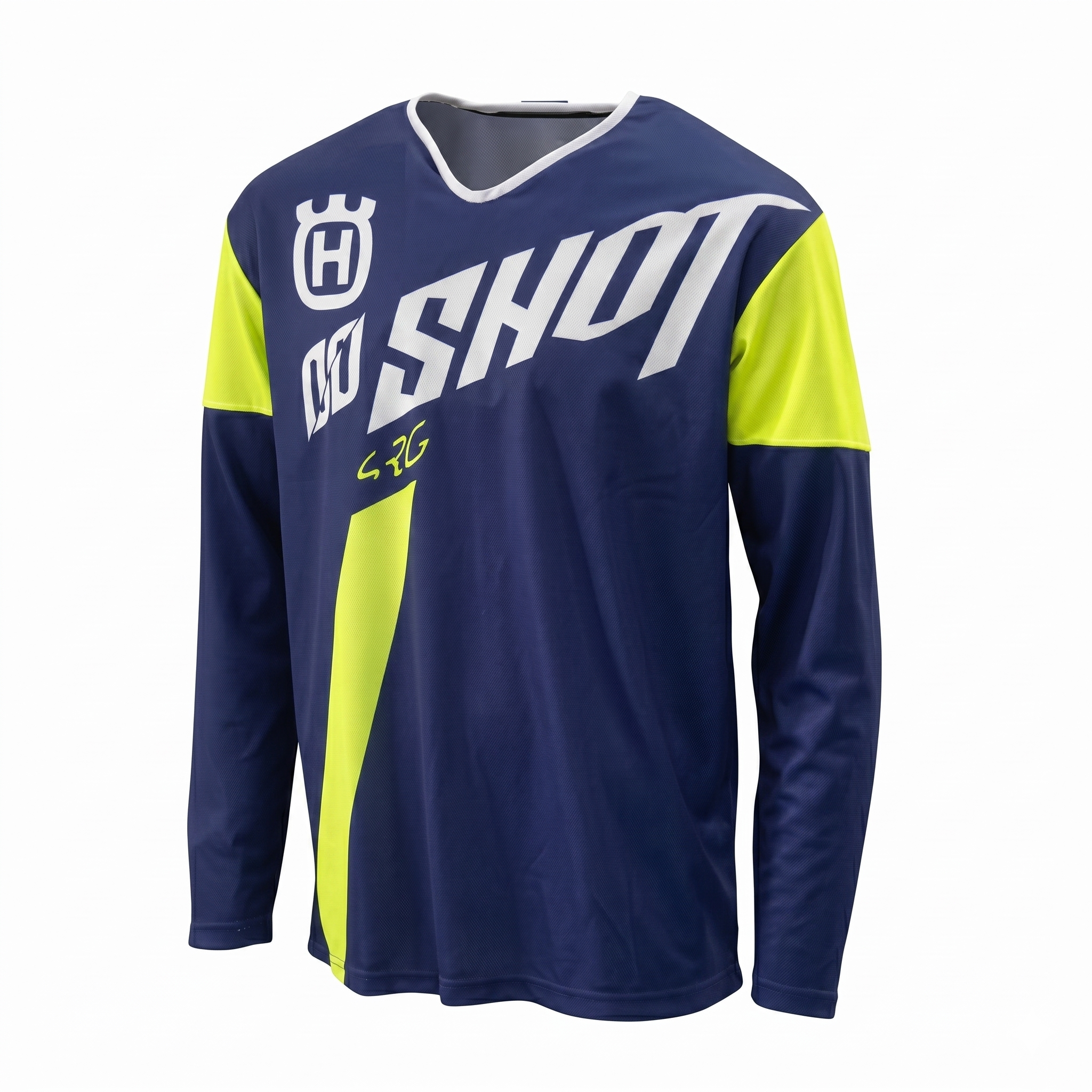 Polera de Moto Husqvarna Factory Replica Hombre