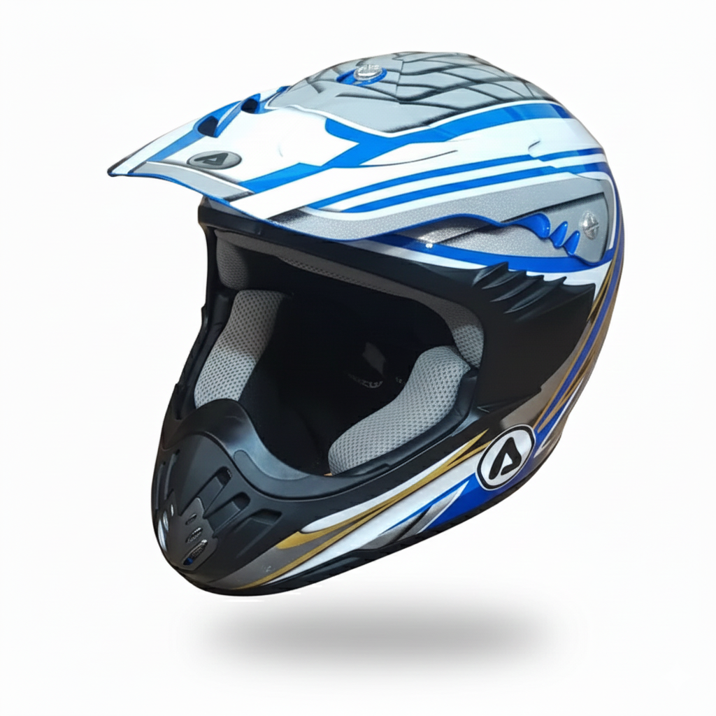 CASCO MX 03 IMPACT EVOLUTION AZUL
