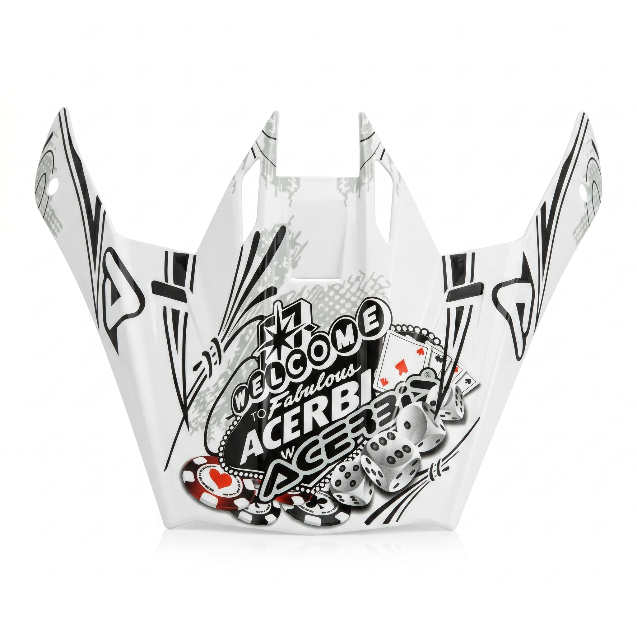 Visor para Casco de Moto Acerbis Gambler