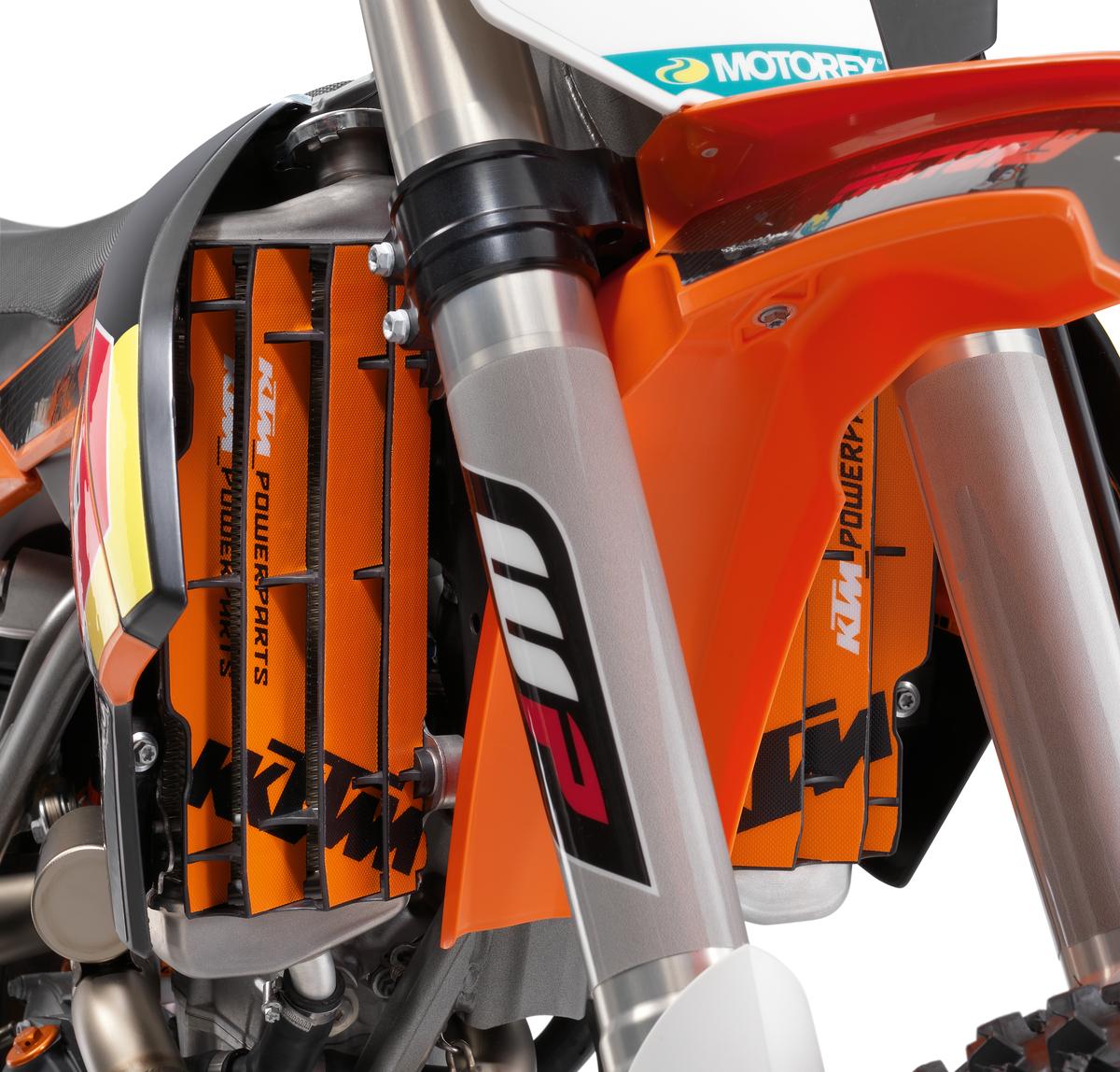 Etiqueta Protector Radiador KTM