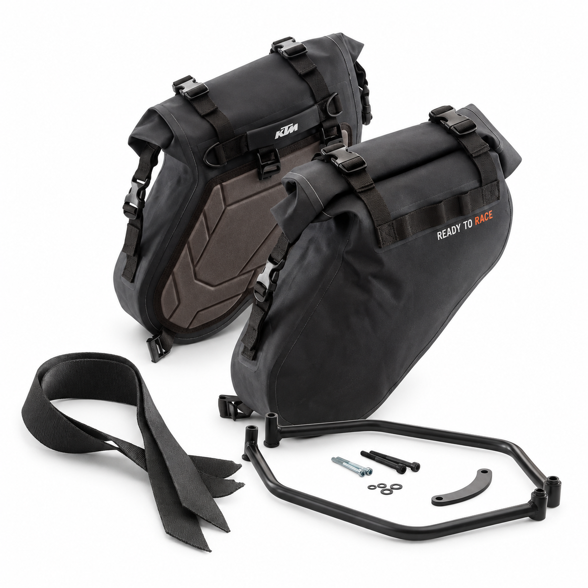 Kit Alforjas KTM 250/390 Adventure + Portabolsa y Correas