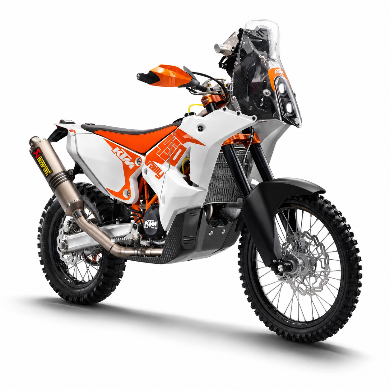 Línea Completa Escape Akrapovic KTM 450 Rally