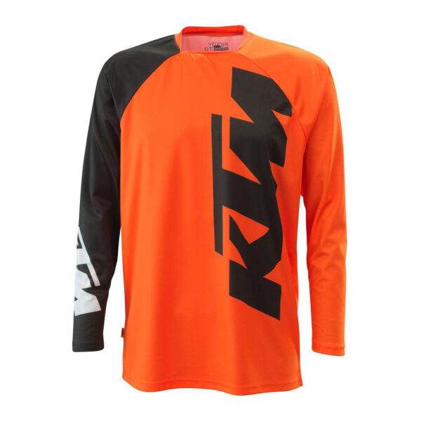 Domina el camino con estilo y velocidad en la Camiseta KTM Pounce naranja. ¡Prepárate para la aventura sobre dos ruedas! 🏍️🔥 #KTM #CamisetaPounce